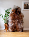 Load image into Gallery viewer, Genuine XXL Icelandic Sheepskin Rug โ Real Natural Wool - Ginger - 140cm x 90cm - 948
