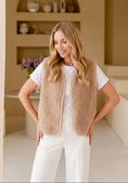 Load image into Gallery viewer, Women's Merino Wool Vest - Oat