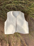 Load image into Gallery viewer, Freya Merino Wool Vest - Cream