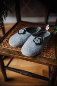 Load image into Gallery viewer, Slip-On Felt Slippers with Wool