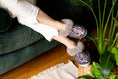 Load image into Gallery viewer, Sheepskin Slippers silver grey