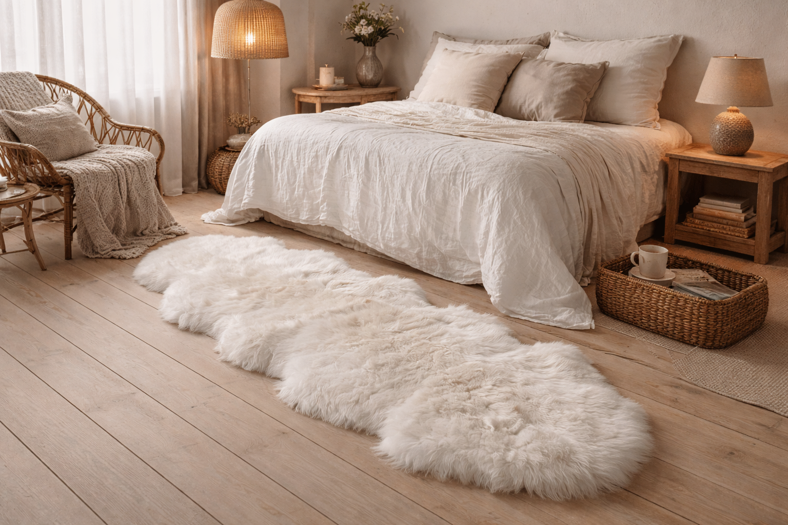 Double sheepskin
