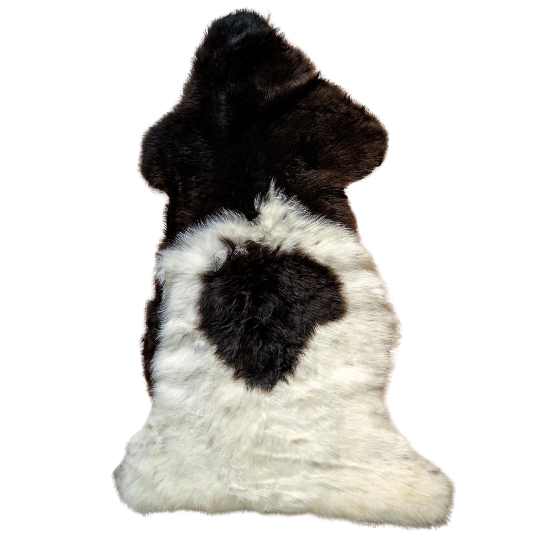 Natural "Jacobs" sheepskin rugs various colour patterns