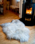 Load image into Gallery viewer, Cream, Beige, Ivory XXL Icelandic Sheepskin Rug – Real Natural Wool- 150cm x 100cm - 939
