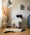 Load image into Gallery viewer, Natural "Jacobs" sheepskin rugs various colour patterns

